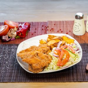 Meniu Snitel Pasha (400 gr.)